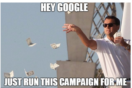 Goog just run a campaign