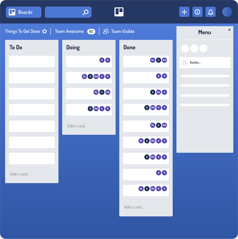 Trello Project Management Board