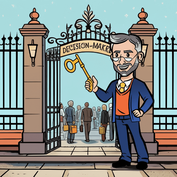 Master Access to Decision-Makers